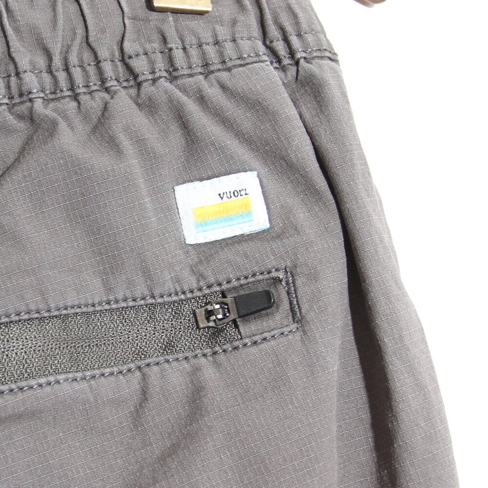Vuori Ripstop Pant Men's Gray Organic Cotton Size Small - Picture 8 of 12